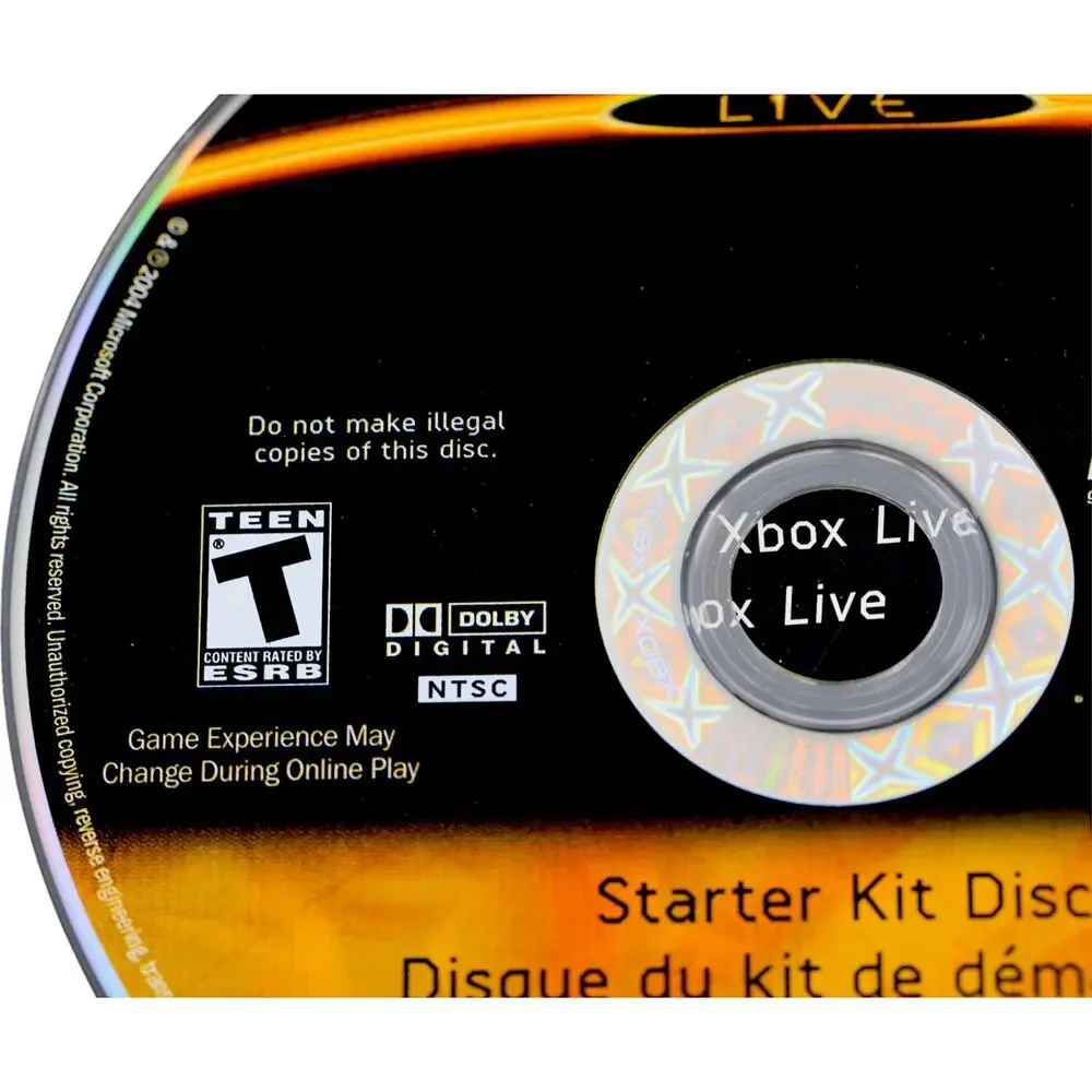 Microsoft Xbox Live Starter Kit Disc w/ Crimson Skies & MechAssault Demos